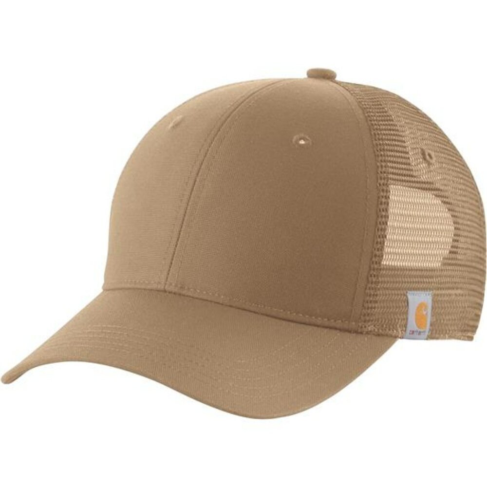 Mens Canvas Mesh Back Hat Adjustable Work Cap Sweat Wicking Outdoor Gear
